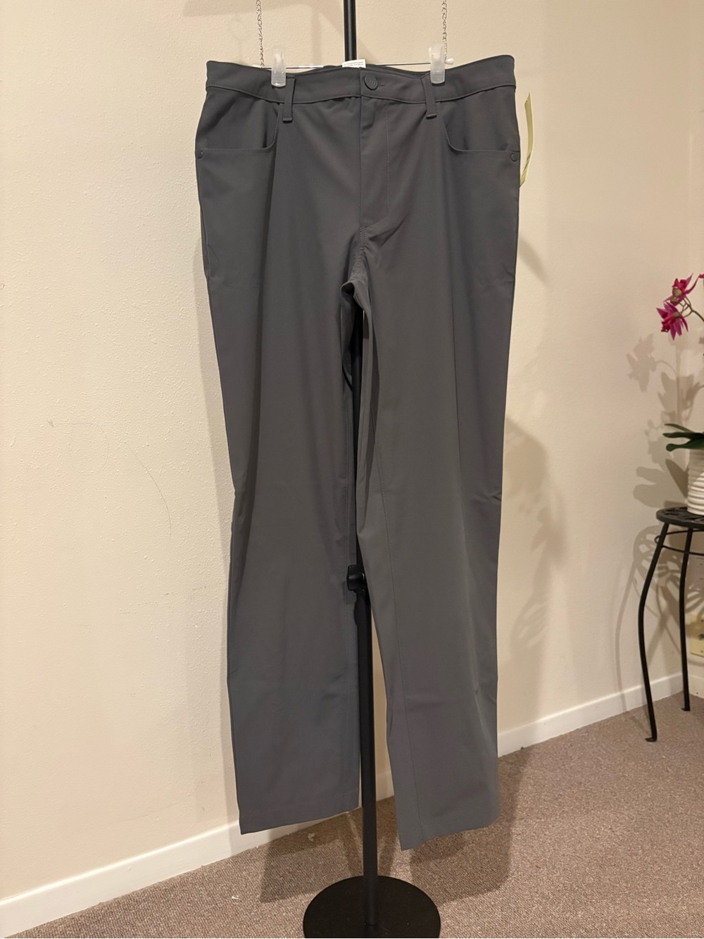 all in motion Men’s golf stretch straight leg pants in Gray 34X32